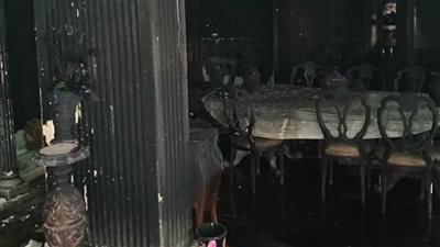 مدير أمن القاهرة ينتقل إلى موقع حريق فيلا والد إيهاب توفيق