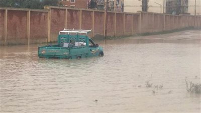 موجة من الطقس السيئ والأمطار تضرب الإسكندرية| صور