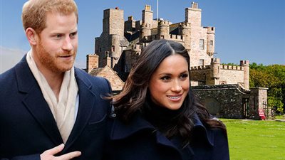 الأمير هاري وميجان ميركل يقضيان عطلتهما الصيفية في قلعة تعود للقرن الـ 16