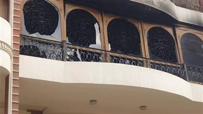 معاينة حريق فيلا والد ايهاب توفيق.. والخسائر تجاوزت المليون جنيه