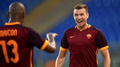 دزيكو يقود هجوم روما أمام بينيفينتو في الدوري الإيطالي