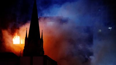 مصرع 18 شخصا في حريق بأحد الفنادق بالصين