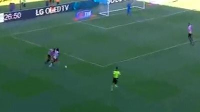 بالفيديو..«جيرفينهو» يتقدم بالهدف الثالث لروما في شباك باليرمو