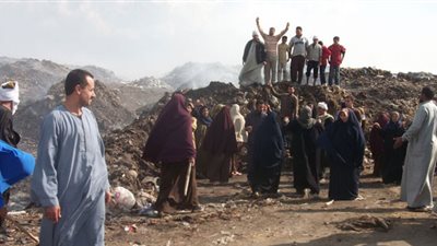 تظاهرة لأصحاب الشقق المستولى عليها بالخانكة