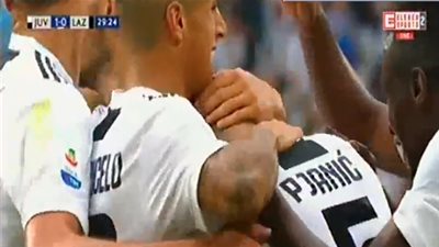 بيانيتش يتقدم ليوفنتوس بهدف في لاتسيو (فيديو)