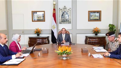متحدث الرئاسة: السيسي يكلف باستكمال منظومة قوائم انتظار المرضى لمدة ٣ سنوات.. الانتهاء من الاستعدادات الخاصة بالبدء في المشروع القومي للتأمين الصحي الشامل.. وزيادة إنتاج ألبان الأطفال محليا