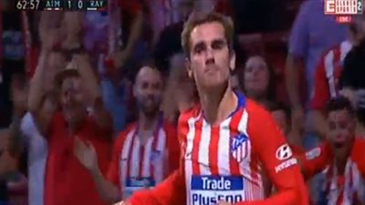 أتلتيكو مدريد يفوز بهدف في شباك رايو فاليكانو (فيديو)