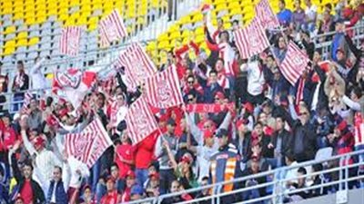 جماهير الفتح تؤكد لبعثة الزمالك مساندتها لهم أمام الوداد