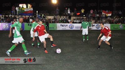 مصر تلتقى روسيا  فى مباريات دور الـ8 لدورى السفارات