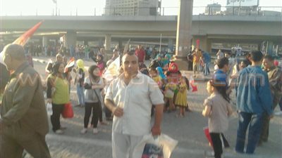 بالصور.. المواطنون ينقلون احتفالات أكتوبر من «التحرير» لـ«عبدالمنعم رياض»