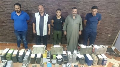 حبس عصابة سرقة بطاريات هواتف المحمول في مطروح