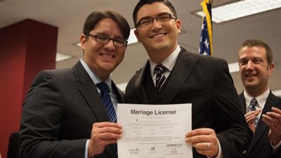 زواج المثليين يجتاح برلمانات العالم.. 14 دولة تقر حق مثليى الجنس فى الزواج.. هولندا أول دولة تقر أحقية المثليين فى الزواج فى العالم