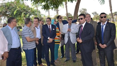 محافظ الإسماعيلية يتابع استعدادات الاحتفال بذكرى أكتوبر