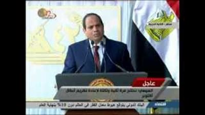 بالفيديو.. «السيسي»: المشير طنطاوي صاحب نهضة الجيش اقتصاديًا