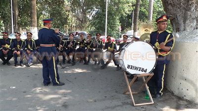 بالصور.. فرقة عسكرية تحتفل بذكرى نصر أكتوبر في «النهضة» بالجيزة