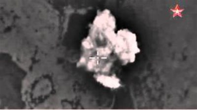 بالفيديو.. المقاتلات الروسية تدمر دبابات «داعش» في سوريا