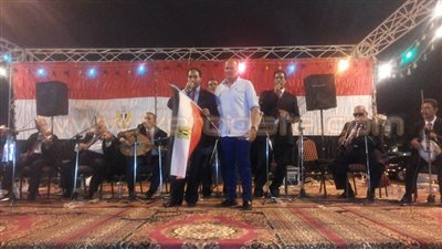 بالصور.. حفل غنائي في خليج نعمة احتفالًا بنصر أكتوبر