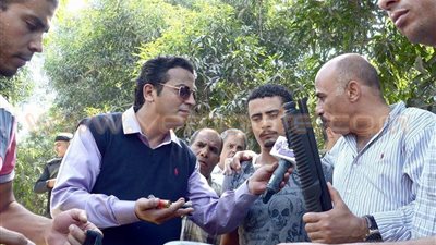 بالصور.. ضبط 10 كيلو بانجو بمساعدة الكلاب البوليسية بـ«سامي سعد»