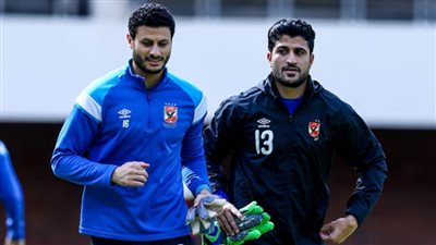 مران قوي لثنائي حراسة مرمي الأهلي في زيمبابوي