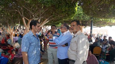 بالصور.. رئيس دسوق يتفقد حديقة الأسرة آخر أيام العيد