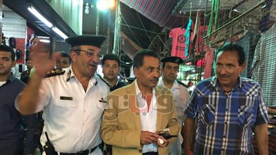 بالصور.. مدير أمن الإسماعيلية يقود حملة مكبرة لرفع الإشغالات