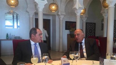 وزير الخارجية يلتقي نظيره الجزائري