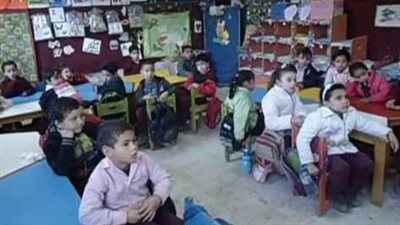 6 قاعات إضافية لحل مشكلة رياض الأطفال بمدرسة «الدرة» بالغربية