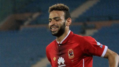 ميدو جابر يبدأ تدريبات الجري بعد الإصابة بالعضلة الخلفية