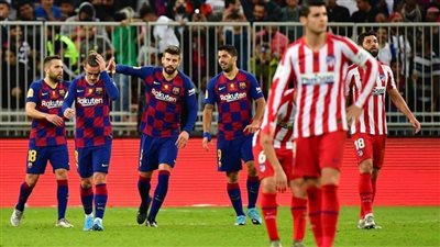 أهداف مباراة برشلونة وأتليتكو مدريد في السوبر الأسباني | فيديو