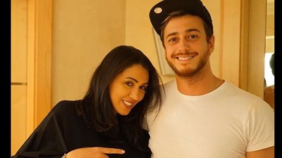 أسماء لمنور تنشر صورتها مع سعد لمجرد: حب وصداقة لا تنتهي