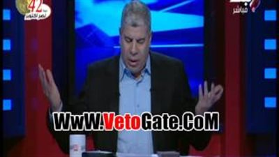 بالفيديو.. شوبير يقع في خطأ على الهواء بسبب «مراسل البرنامج»