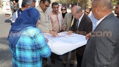 بالصور.. ننشر تفاصيل جولة محافظ الجيزة بالحوامدية
