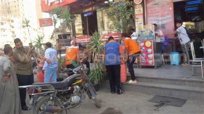 بالصور.. رفع إشغالات «الزعيم» من المرج الغربية استجابة للمواطنين