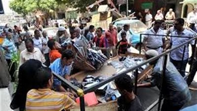 حملة لإزالة التعديات والباعة الجائلين بالجيزة