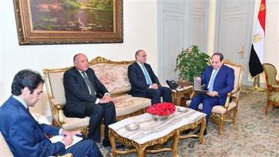 الأزمة الليبية تتصدر مباحثات السيسي مع وفود فرنسا والصين والأردن