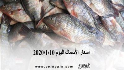 اسعار الأسماك اليوم 2020/1/10