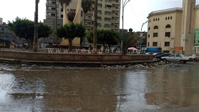 شوارع الدقهلية تغرق في مياه الأمطار  | صور