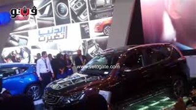 بالفيديو..جيلى تحتفل بسيارتها امجراند x7 بمعرض أوتوماك