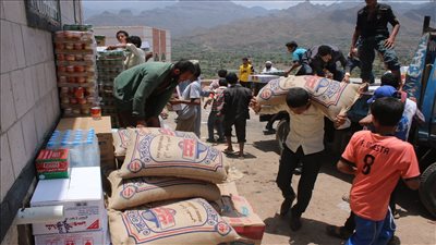 الإمارات والسعودية وقطر يبحثون تنسيق المساعدات الإنسانية في اليمن