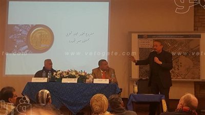 عقيل يشرح لأعضاء نادي هليوبوليس مخطط تطوير الطرق بمصر الجديدة | فيديو وصور 