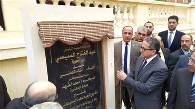 بعد ترميمه بتكلفة 64 مليون جنيه.. وزير السياحة والآثار  يفتتح المعبد اليهودي بالإسكندرية | صور