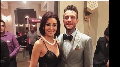 الفيشاوي يصف أروى جودة بالجميلة في كواليس افتتاح مهرجان الجونة