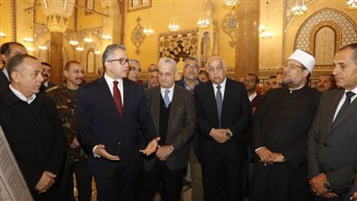 تفاصيل افتتاح جامع الفتح الملكي بحي عابدين| صور