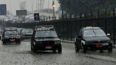 سقوط أمطار على محافظة البحيرة