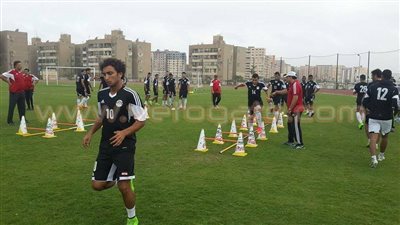 بالصور.. المنتخب الأوليمبي يختتم تدريباته الصباحية استعدادًا للقاء غانا