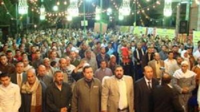 مؤتمر جماهيرى بغزل المحلة بمناسبة عيد العمال الجمعة المقبلة