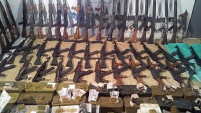 ضبط 3 أشخاص وبحوزتهم 192 ألف قطعة ألعاب نارية بـ