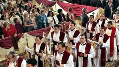 ممثل الرئاسة يشارك في احتفال الأقباط الكاثوليك بعيد الميلاد