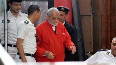 تأجيل محاكمة بديع و738 متهما في «فض رابعة» لـ٧ أكتوبر