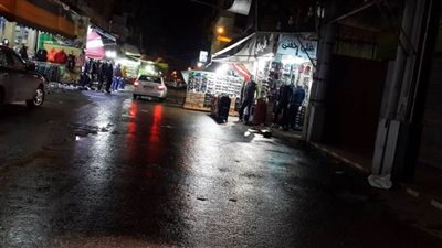 15 صورة ترصد إغلاق أشهر الشوارع التجارية ببورسعيد بسبب الأمطار الرعدية